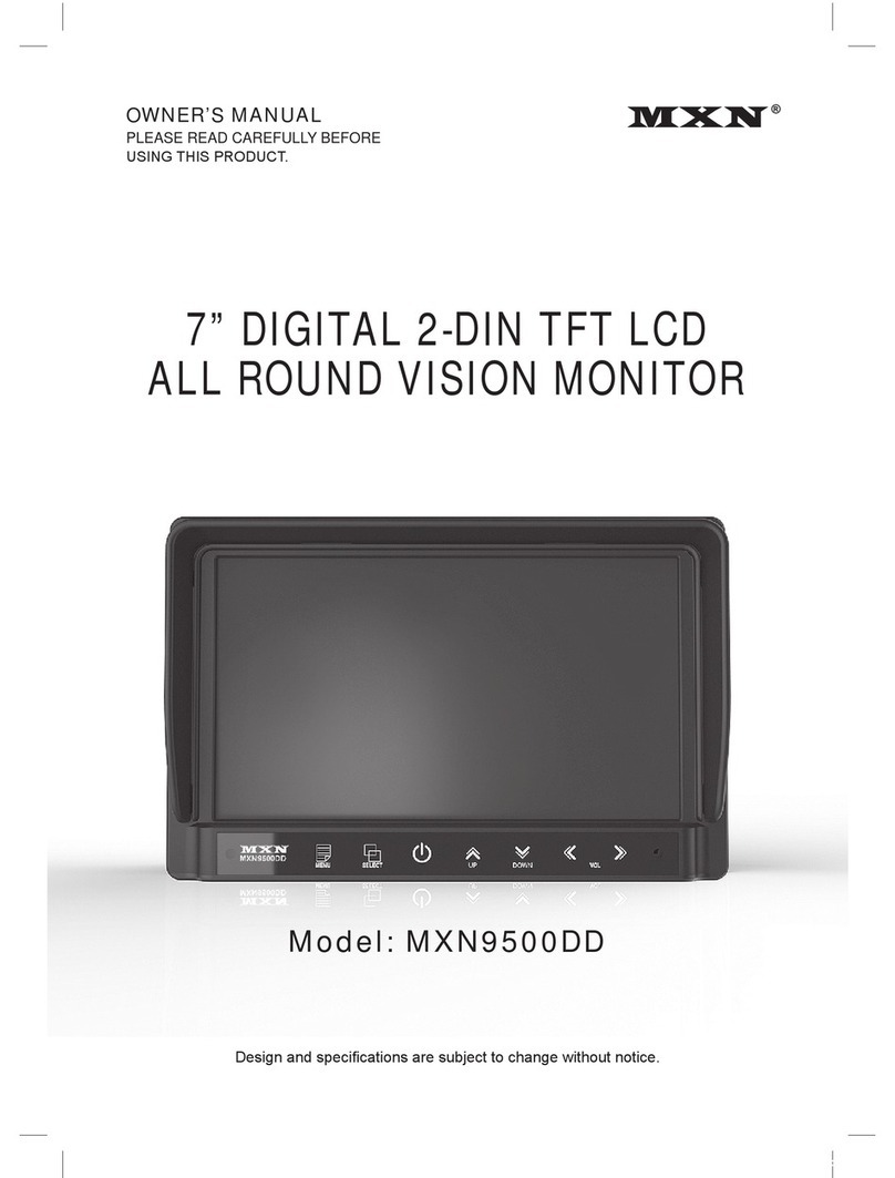 MXN MXN9500DD User manual