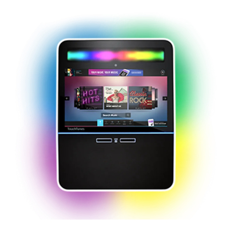 TouchTunes ANGELINA Installation and setup guide