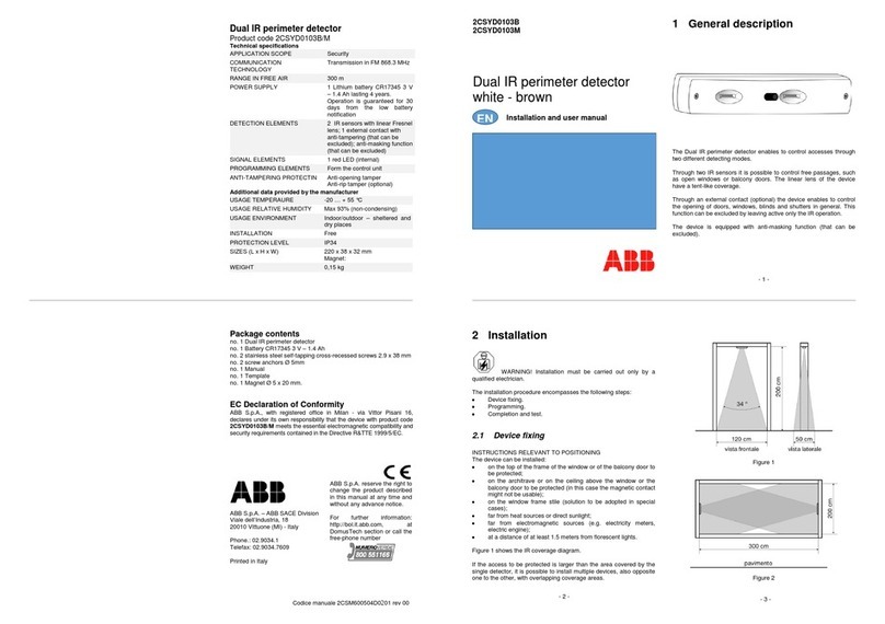 ABB 2CSYD0103M Installation and user manual ABB 2CSYD0103M Installation and user manual