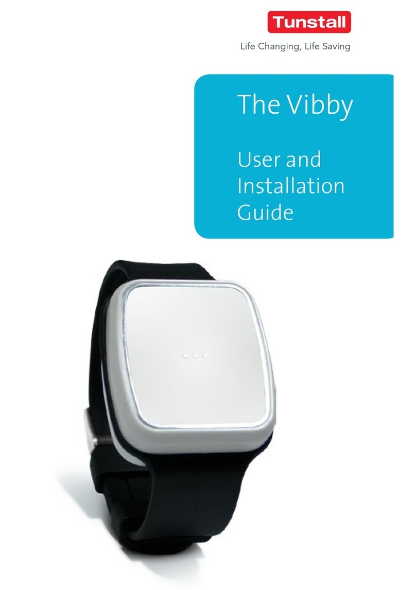 Tunstall THE VIBBY User and installation guide