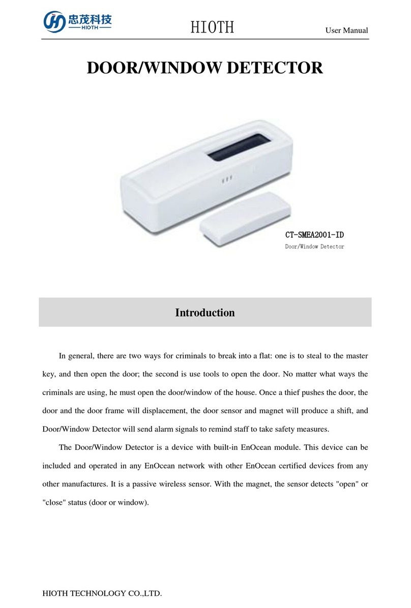 HIOTH TECHNOLOGY CO., LTD CT-SMEA2001-ID User manual