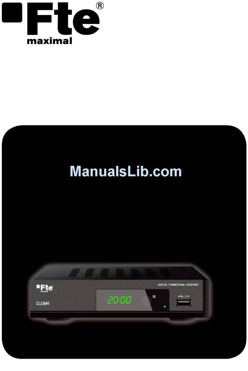 FTE Maximal MAX T200 HD Quick installation guide FTE Maximal MAX T200 HD Quick installation guide