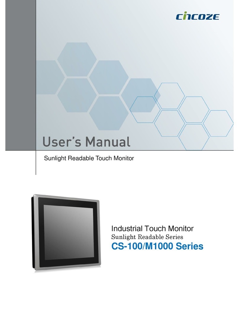 Cincoze CS-110HC/M1001 User manual