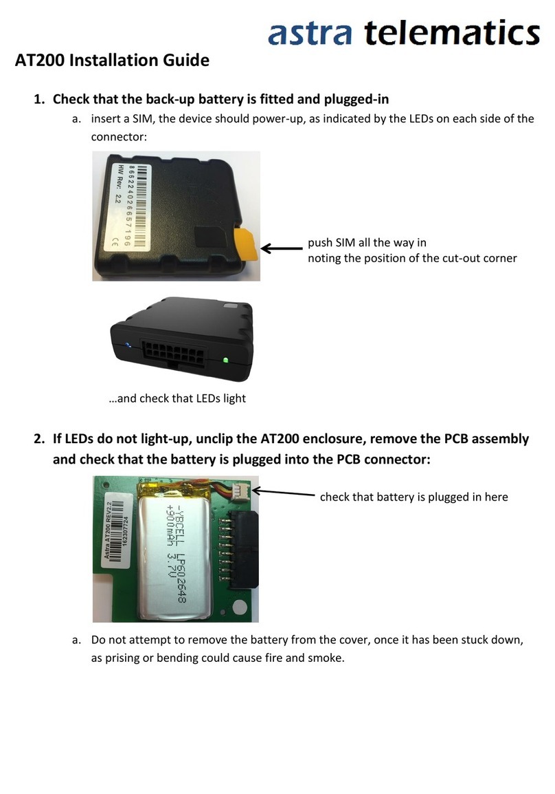astra telematics AT200 installation guide astra telematics AT200 installation guide
