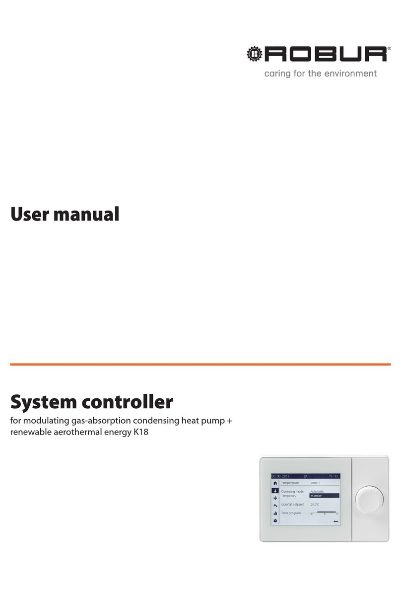 Robur CSK18 User manual