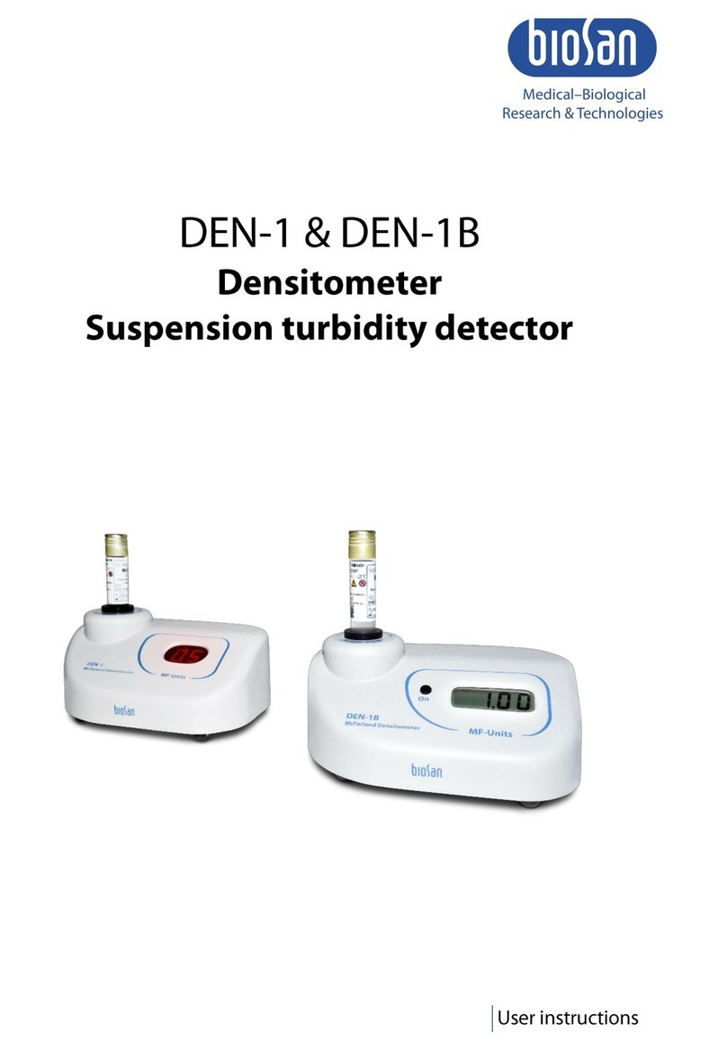Biosan DEN-1B User instructions