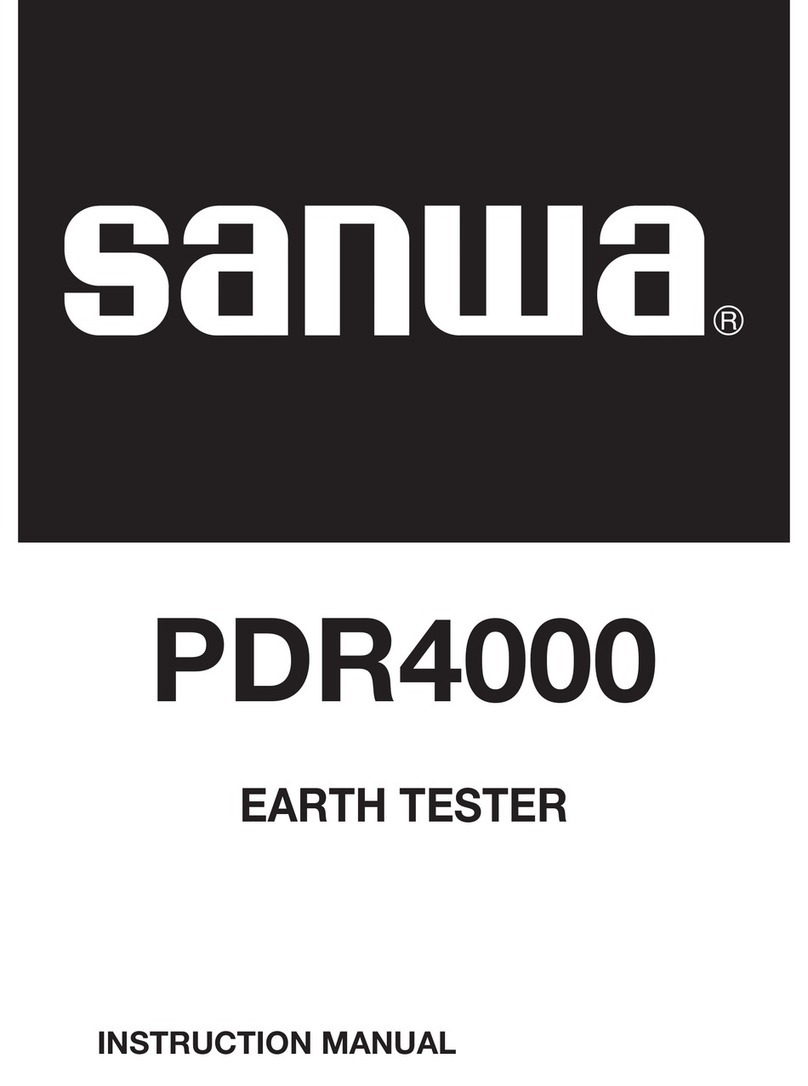 Sanwa PDR4000 instruction manual