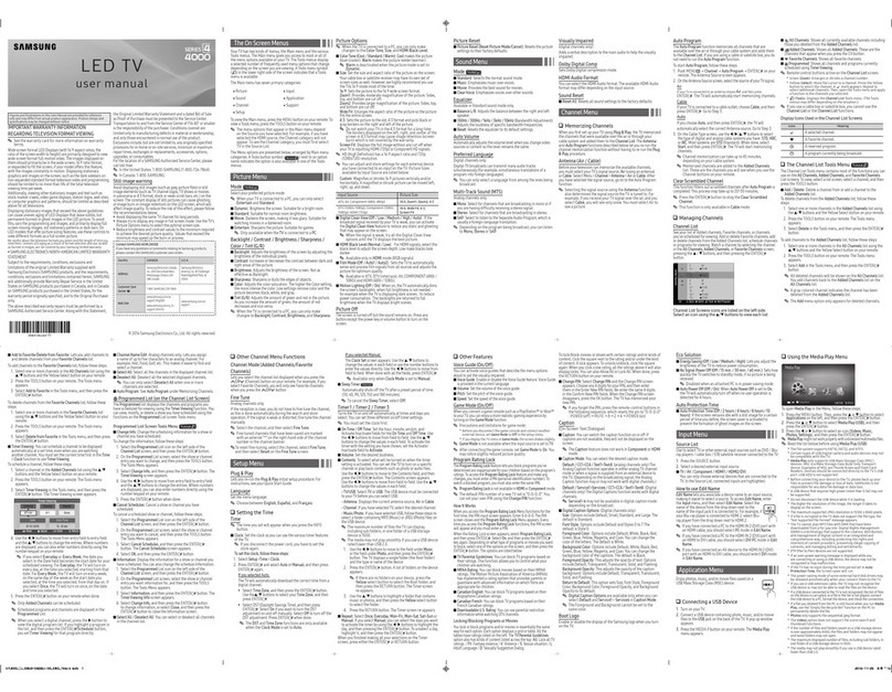 Samsung UN19F4000 User manual
