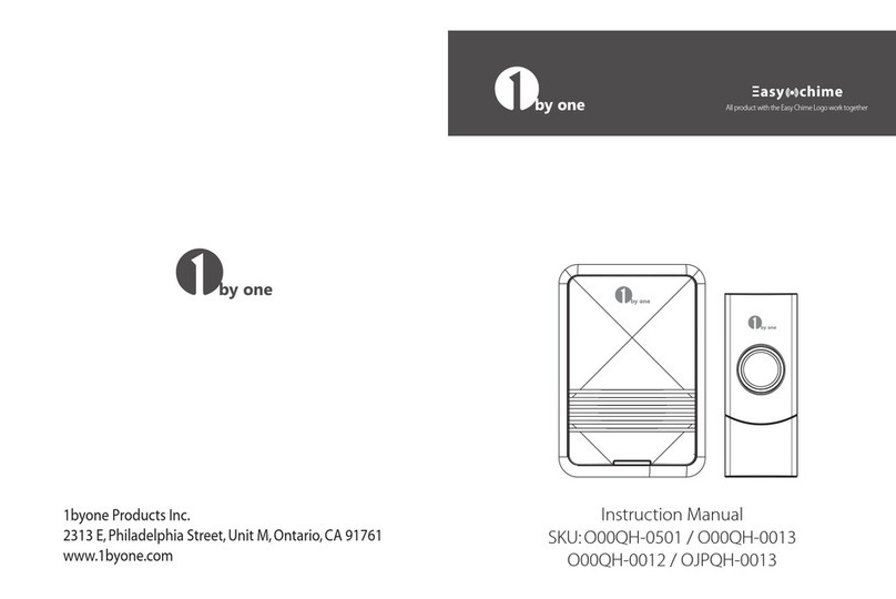 1 BY ONE O00QH-050 instruction manual