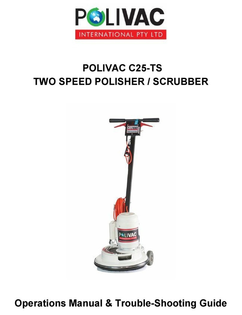 Polivac C25-TS OPERATIONS MANUAL & TROUBLE SHOOTING GUIDE