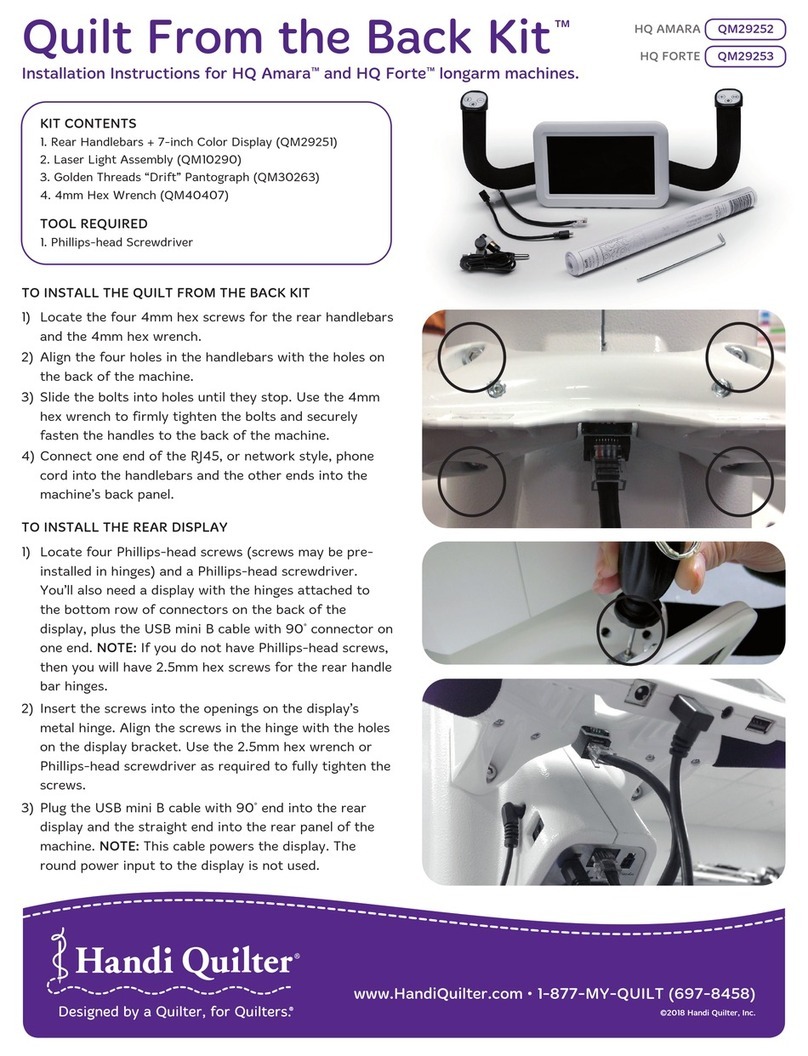 handi quilter HQ Amara User manual