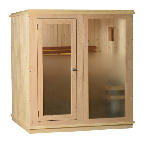 Almost Heaven Saunas Rainelle Operating instructions Almost Heaven Saunas Rainelle Operating instructions