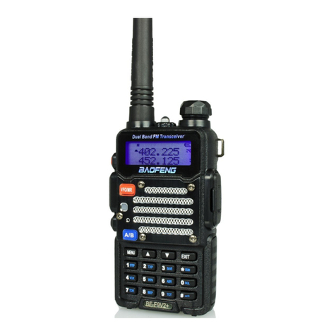 Baofeng BF-F9V2+ User manual Baofeng BF-F9V2+ User manual