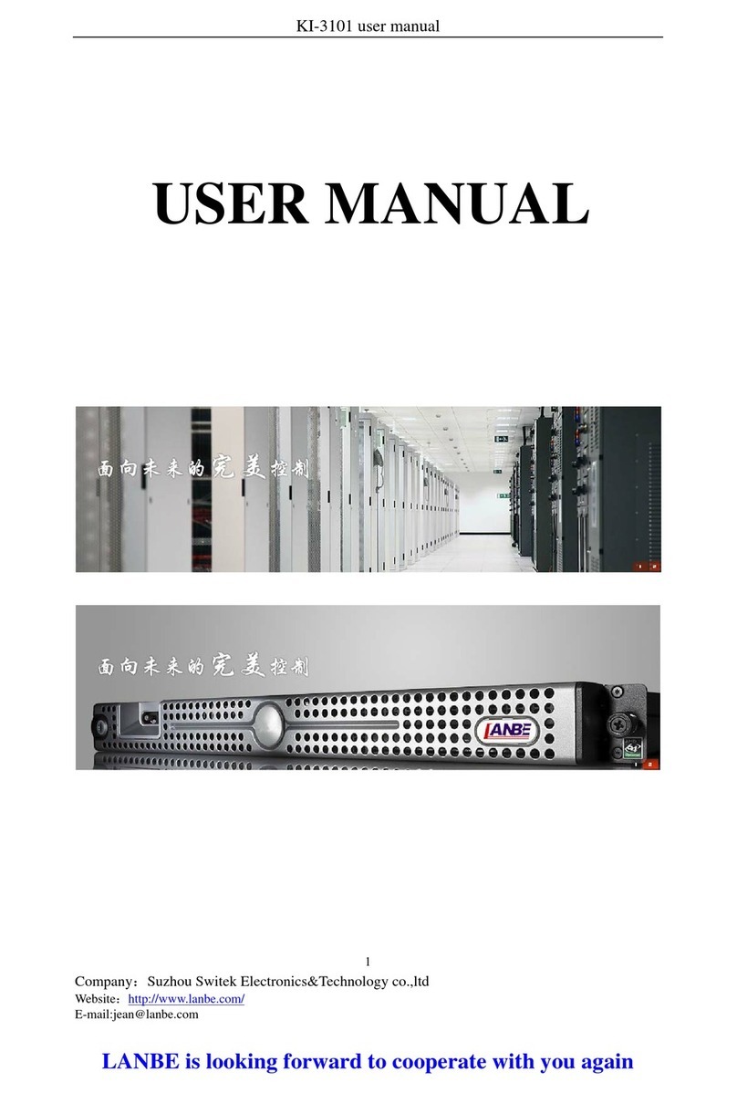 Suzhou Switek Electronics KI-3101 user manual