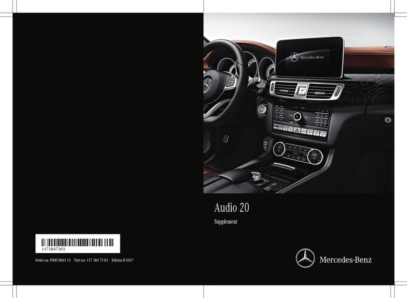 Mercedes-Benz Audio 20 Supplement