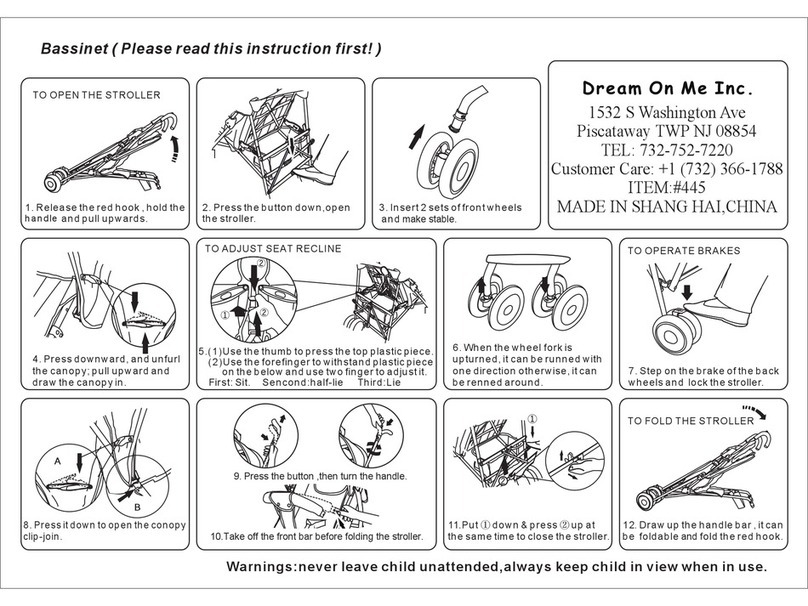 Dream On Me 445 instructions