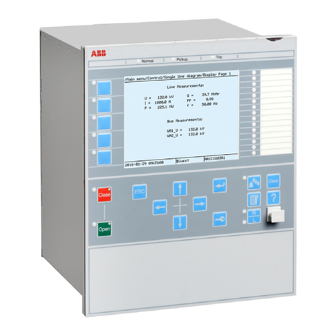 ABB REC650 ANSI User manual