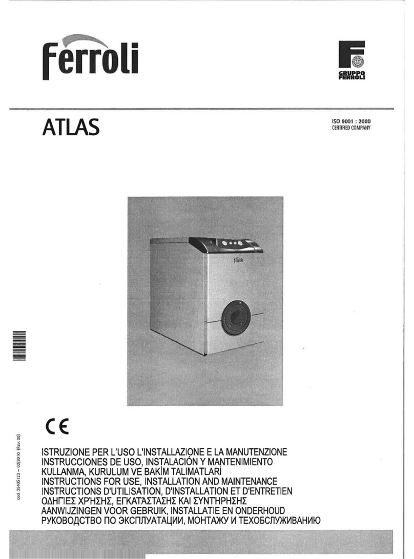 Ferroli ATLAS 62 Instructions for use