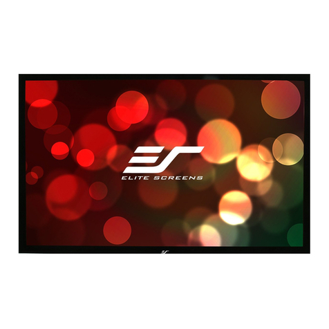 Elite Screens CineGrey 5D Care and use
