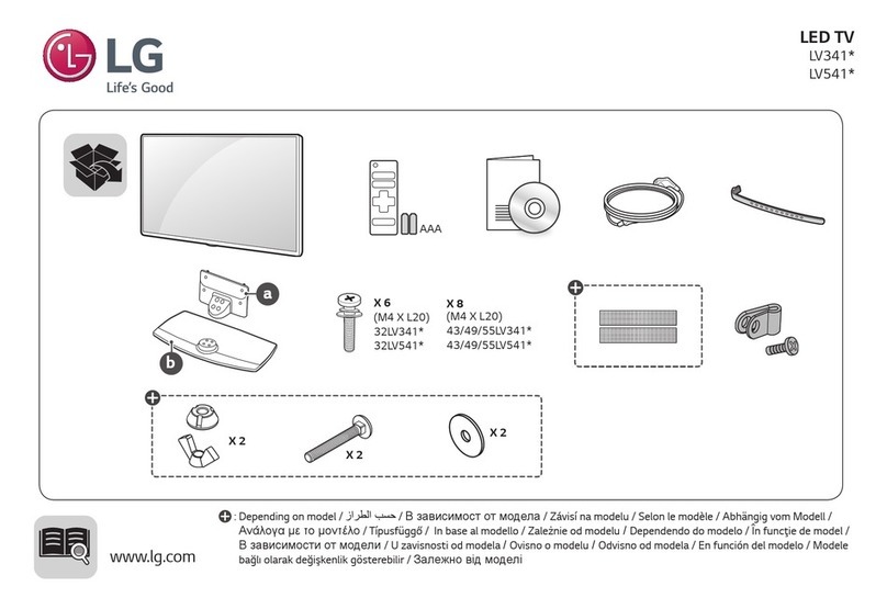 LG 43LV341H-ZA User manual