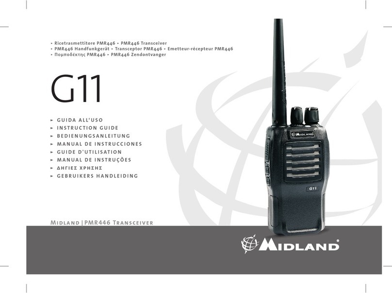 Midland G-11 Instruction guide
