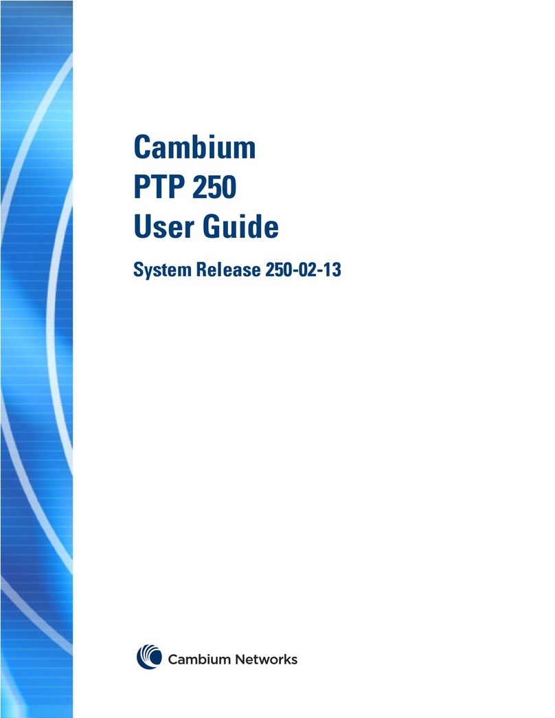 Cambium PTP 250 user guide Cambium PTP 250 user guide