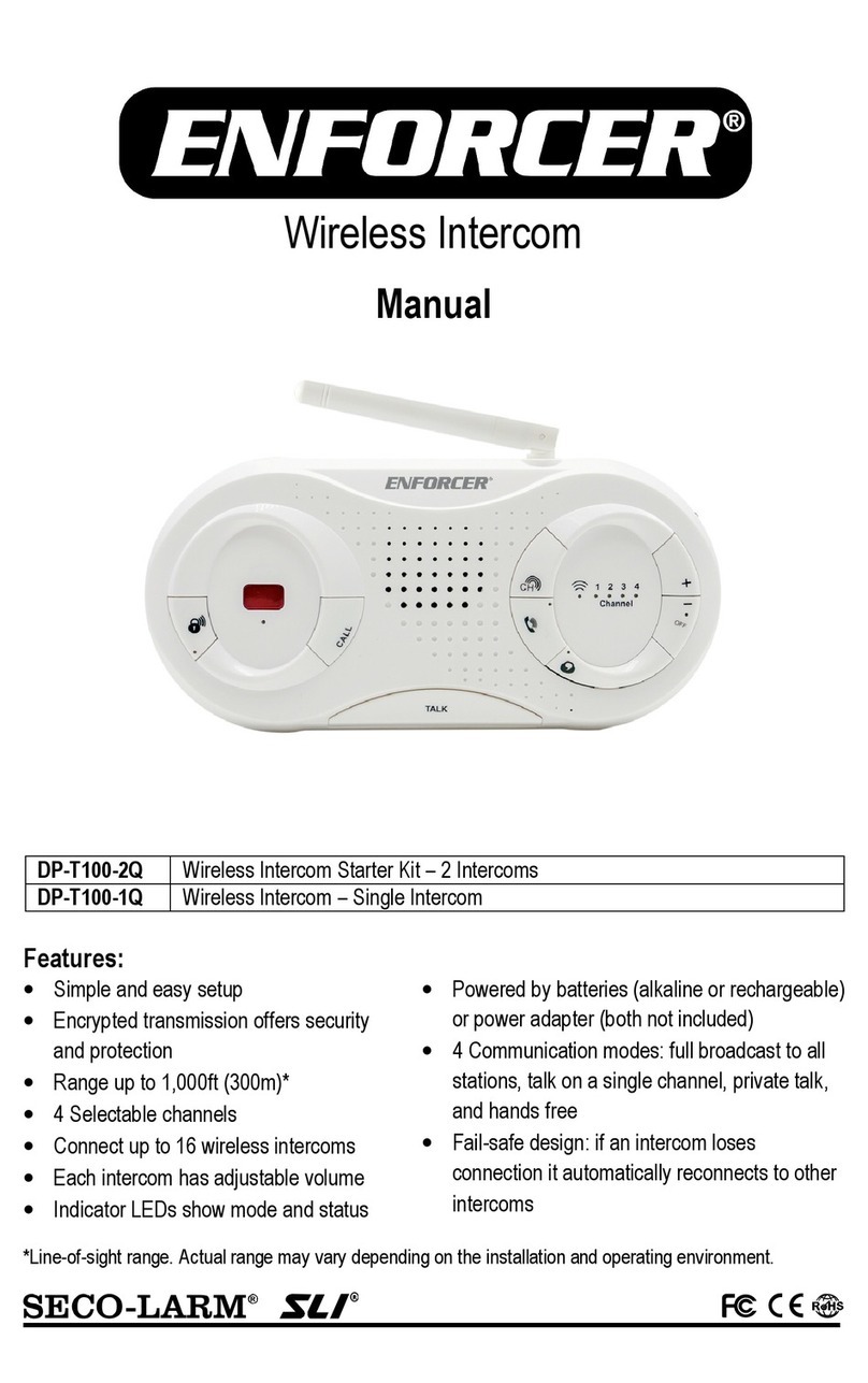 ENFORCER DP-T100-2Q User manual ENFORCER DP-T100-2Q User manual