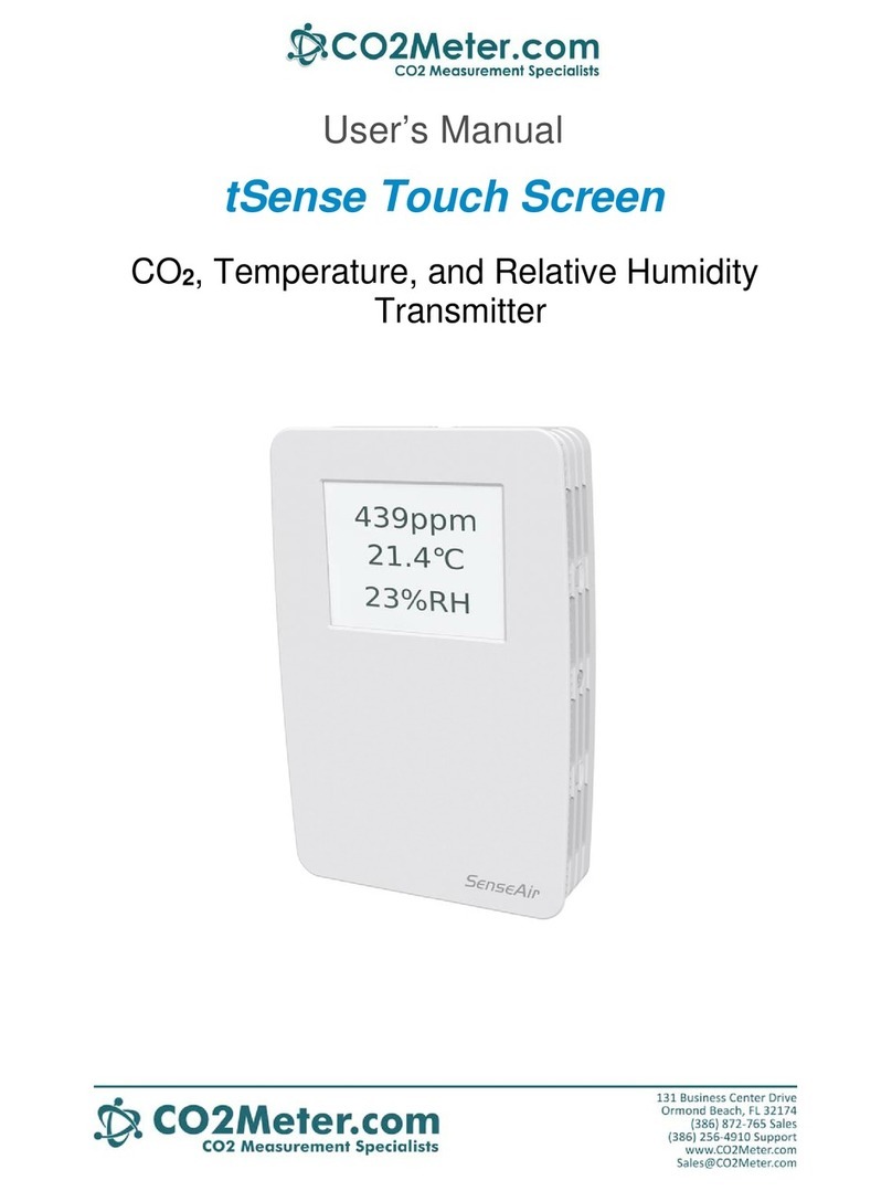 SenseAir tSense user manual