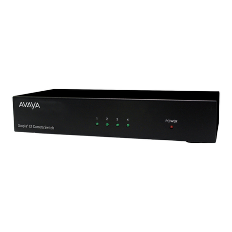 Avaya Scopia XT5000 User manual