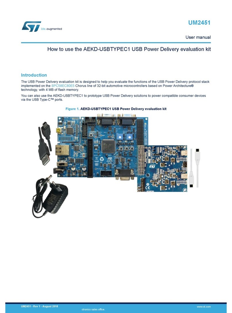 ST AEKD-USBTYPEC1 User manual