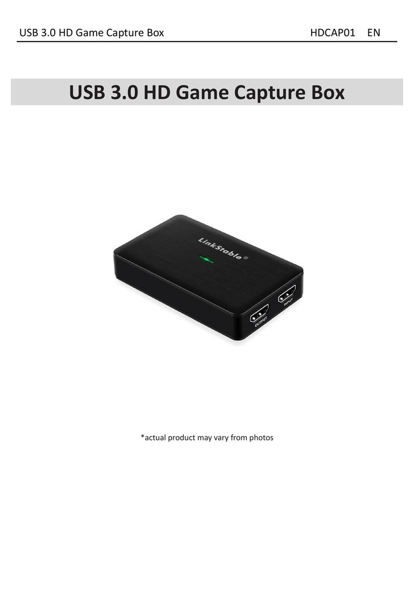 LinkStable HDCAP01 manual