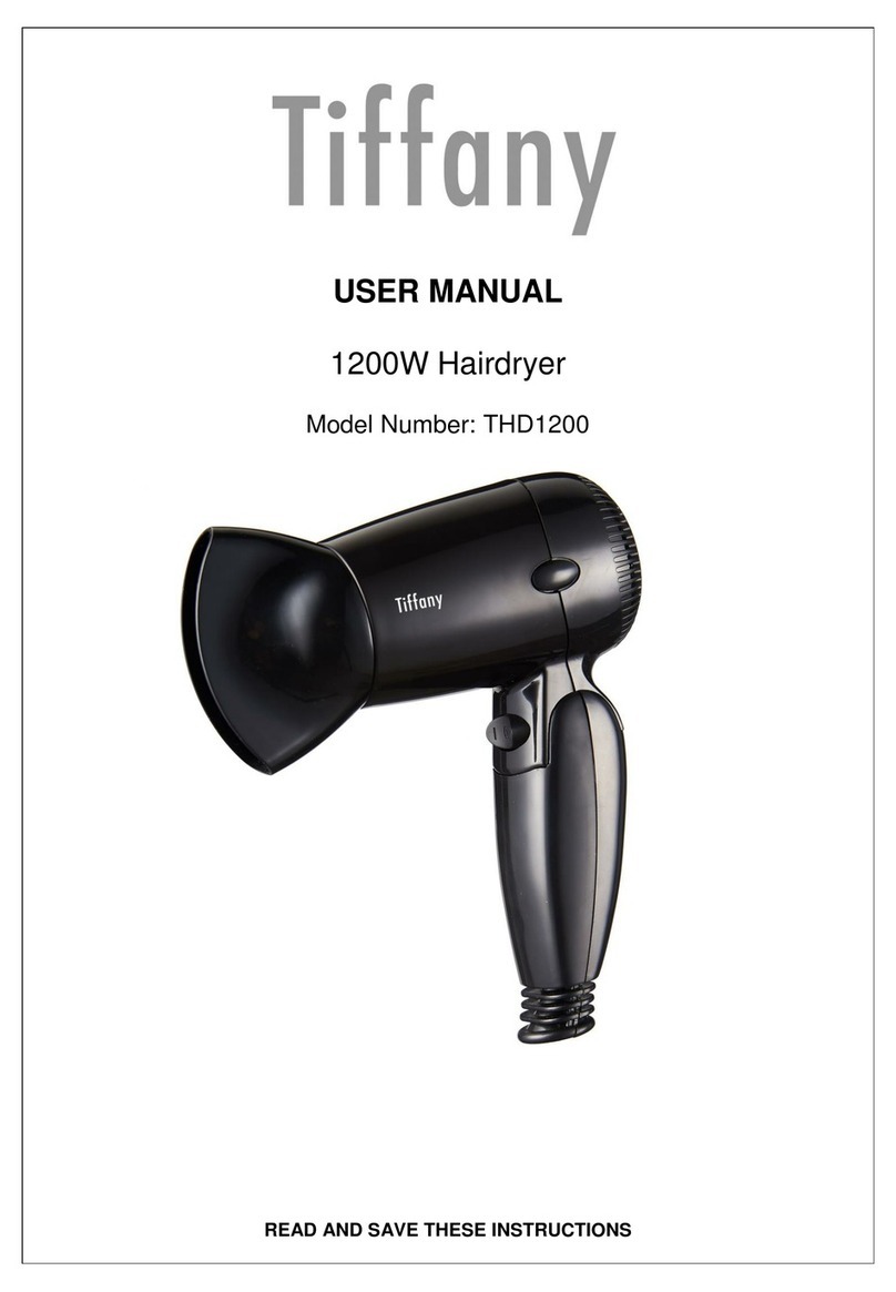 Tiffany THD1200 user manual