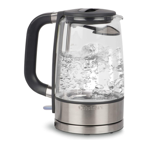 Cuisinart GK-17C Series User manual