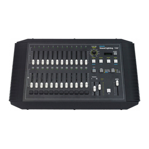 Philips Strand Lighting 100 plus series Operation manuals
