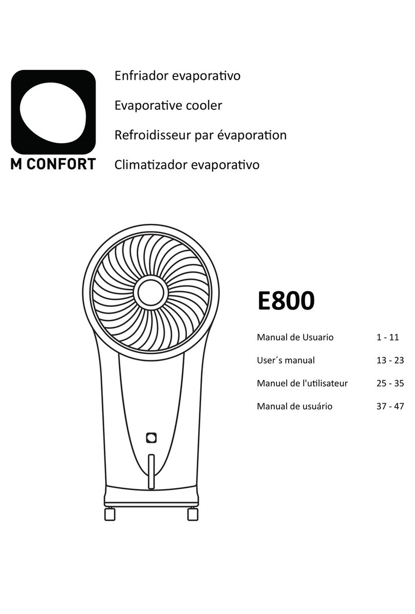 M Confort E800 user manual