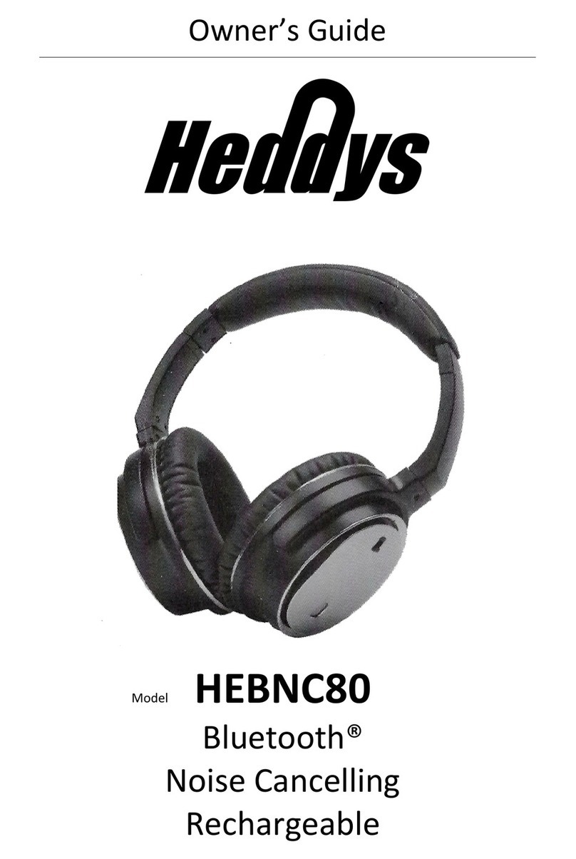 Heddys HEBNC80 owner's guide