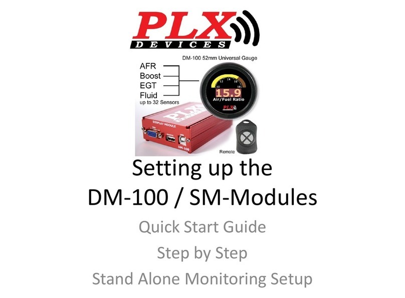 PLX Devices DM-100 User manual