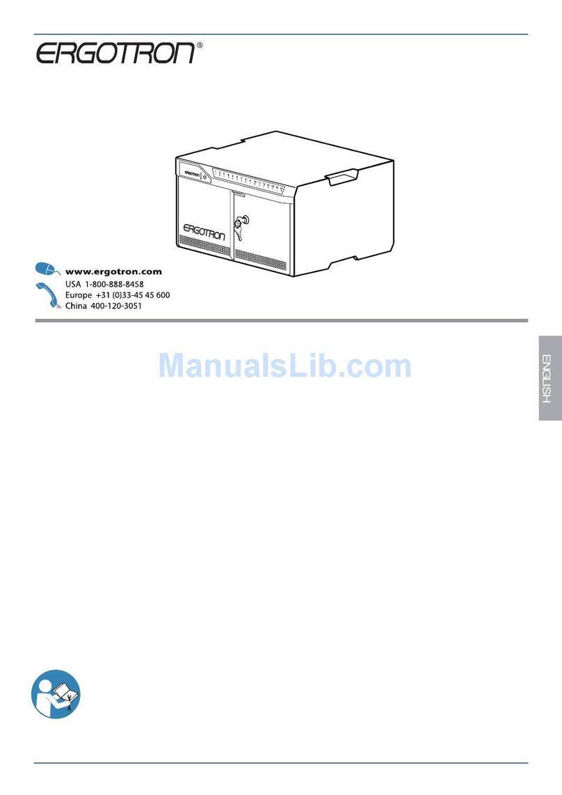 Ergotron DM16-1015 User manual Ergotron DM16-1015 User manual