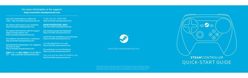 Valve Steam Controller quick start guide