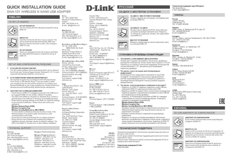 D-Link DWA-131 User manual D-Link DWA-131 User manual