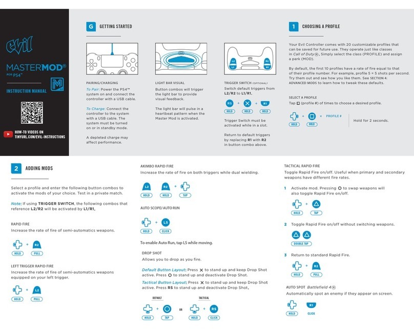 Evil MasterMod User manual Evil MasterMod User manual