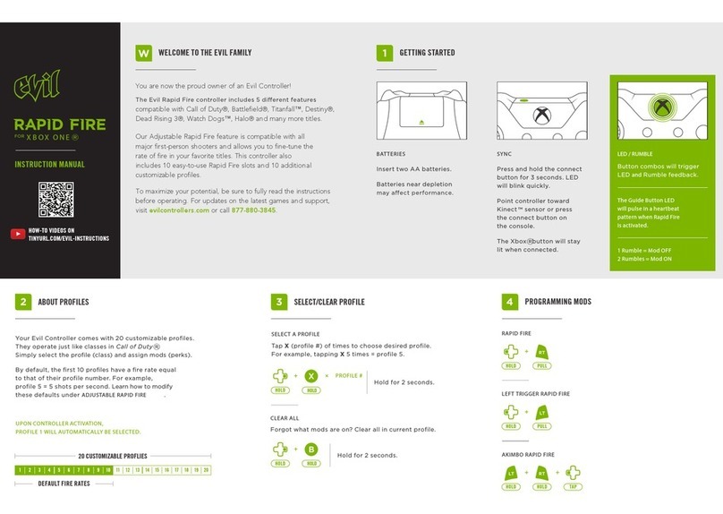 Evil Rapid Fire User manual Evil Rapid Fire User manual