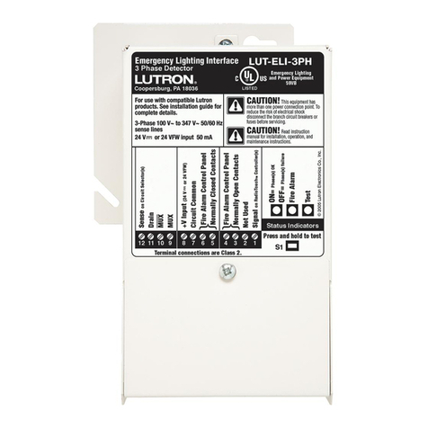 Lutron Electronics LUT-ELI-3PH installation guide