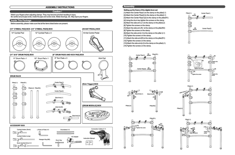 Medeli DD508DX User manual