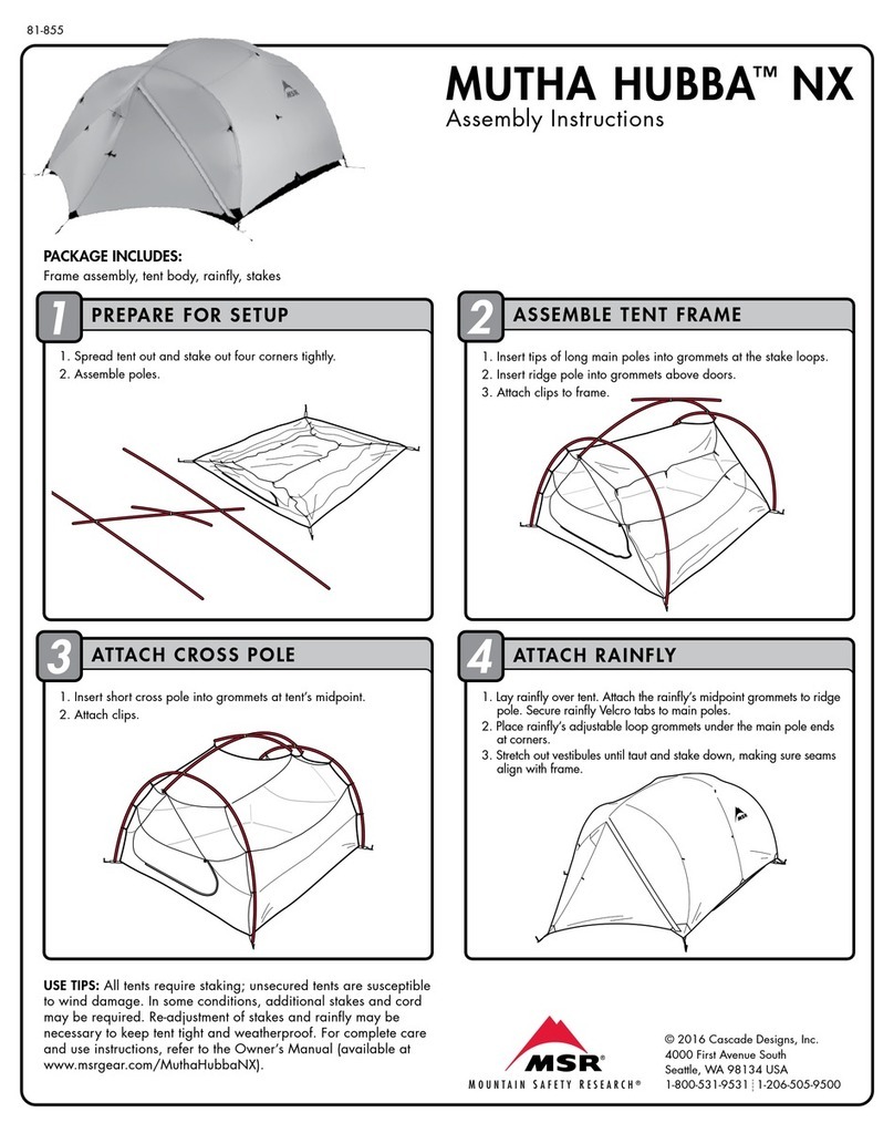 MSR MUTHA HUBBA NX User manual