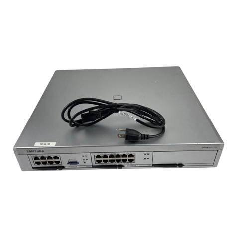 Samsung OfficeServ 7100 Series User guide