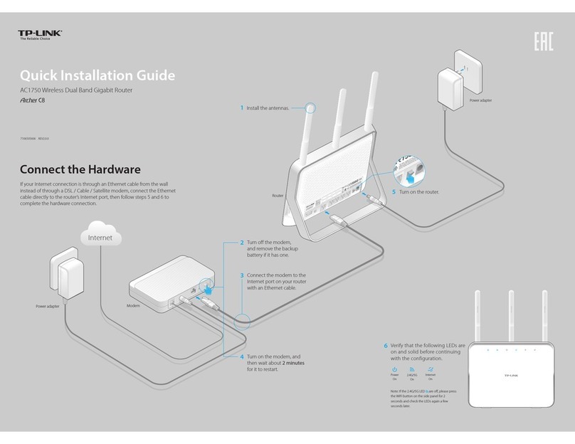 TP-Link Archer C8 User manual