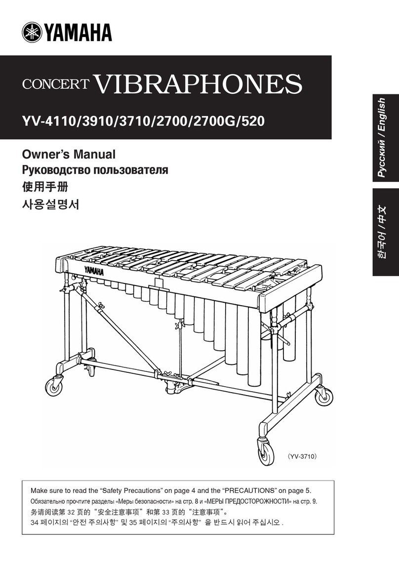 Yamaha YV-4110 User manual