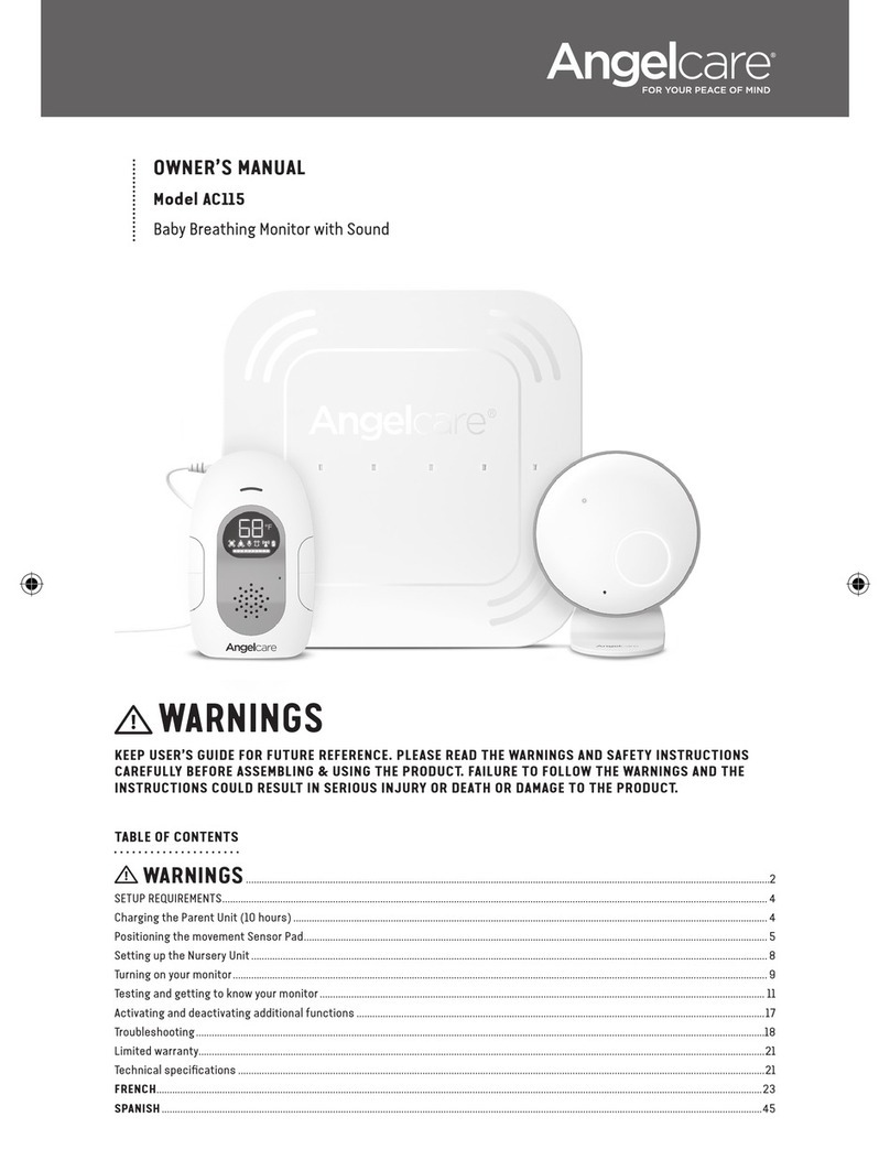 Angelcare AC115 User manual