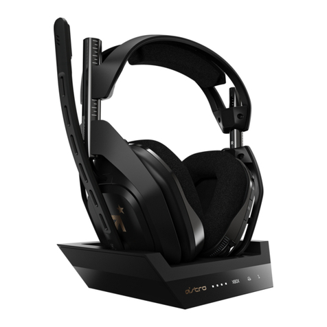 ASTRO A50 User manual